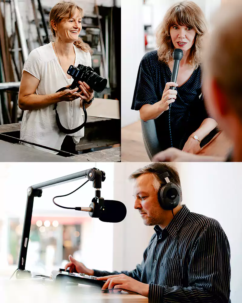 Die Arbeit von Britta Lennardt, Julia Unkel und mir hat die Wittener Fotografin Dana Schmidt portraitiert. (Fotos Dana Schmidt)