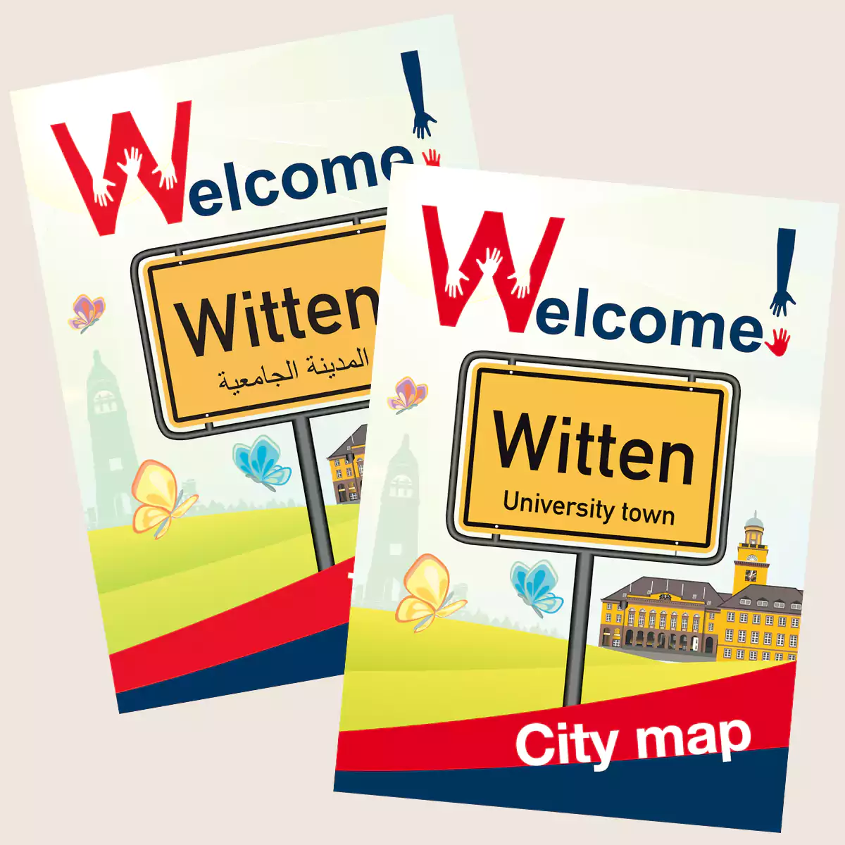 Welcome! Stadtplan für Geflüchtete (Grafik; Marek Schirmer)