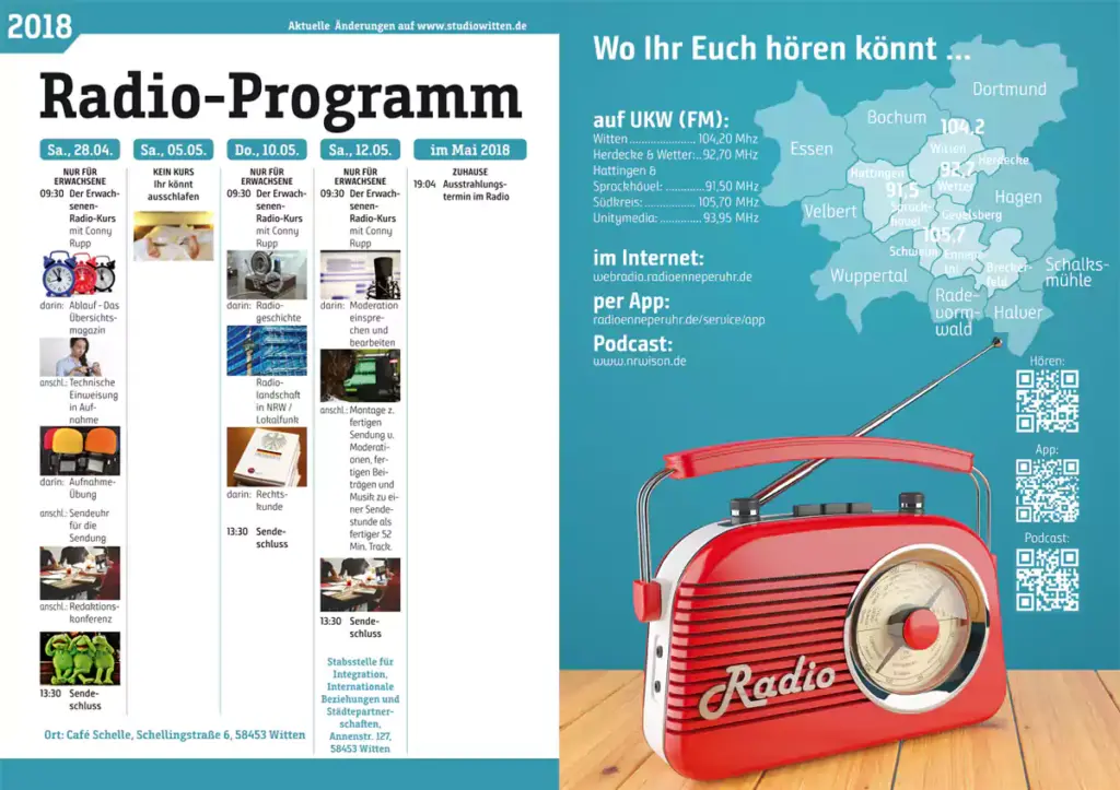 Studio Witten Workshop-Programm (Foto: Oleksandr Delyk/Fotolia)