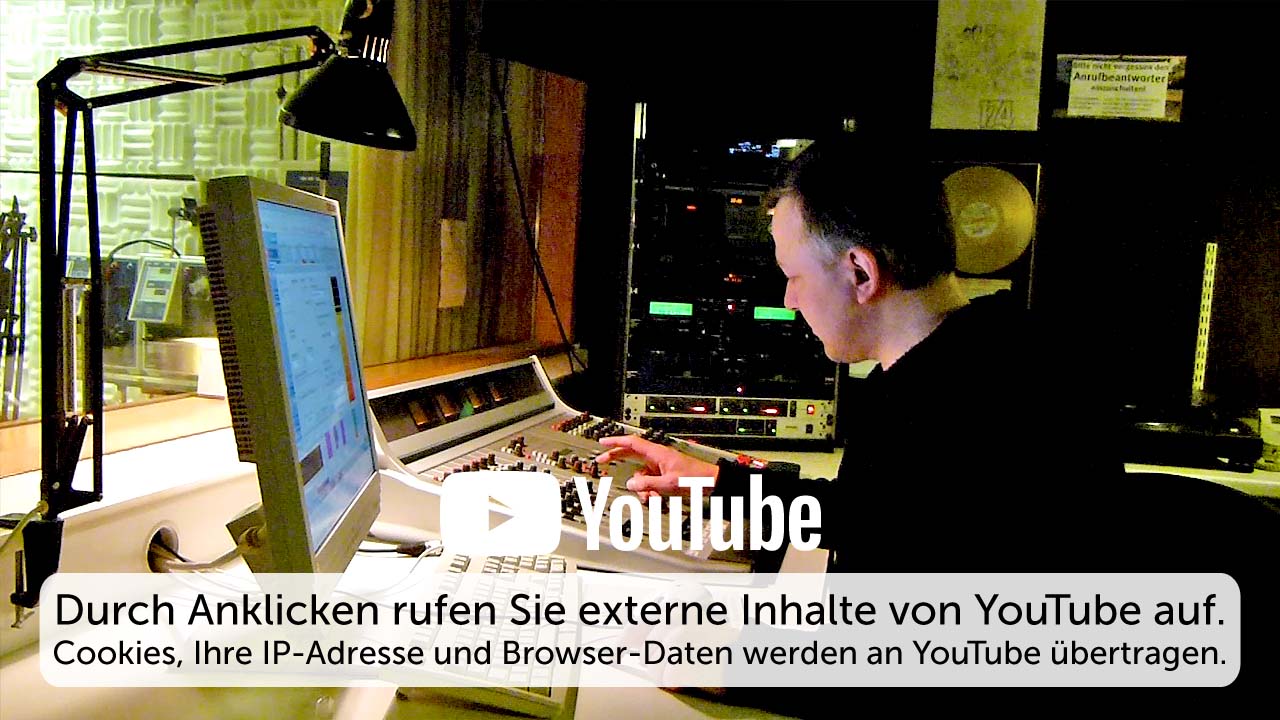 Durch Anklicken rufen Sie externe Inhalte von YouTube auf. Cookies, Ihre IP-Adresse und Browser-Daten werden an YouTube übertragen.